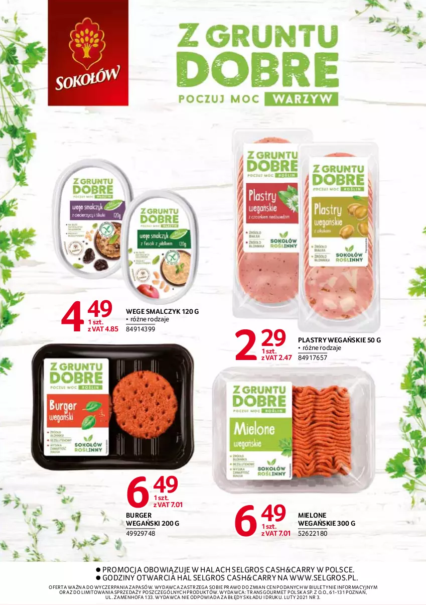 Gazetka promocyjna Selgros - Debiuty w Selgros - ważna 10.02 do 11.02.2021 - strona 15 - produkty: Burger, Fa, LG, Tran