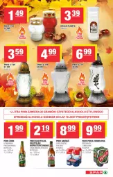 Gazetka promocyjna Spar - Gazetka - ważna od 18.10 do 18.10.2021 - strona 9 - produkty: Piwo, Kasztelan, Perła, Carlsberg, Znicz