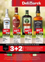 Gazetka promocyjna Delikatesy Centrum - DeliBarek DC18-DC19 - Gazetka - ważna od 11.05 do 11.05.2025 - strona 1 - produkty: Ser, Rum, Gra, Jagermeister, Wódka, Grant's, Likier, Fa