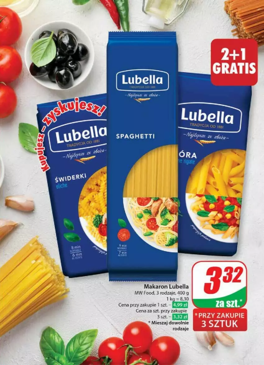 Gazetka promocyjna Dino - ważna 08.05 do 14.05.2024 - strona 14 - produkty: Bell, Bella, Lubella, Makaron, Spaghetti