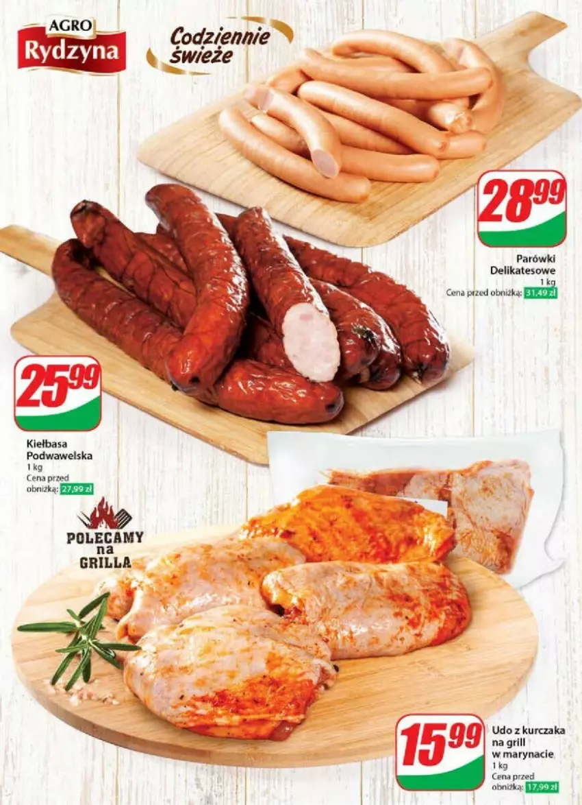 Gazetka promocyjna Dino - ważna 08.05 do 14.05.2024 - strona 24 - produkty: Grill, Kurczak, Udo z kurczaka