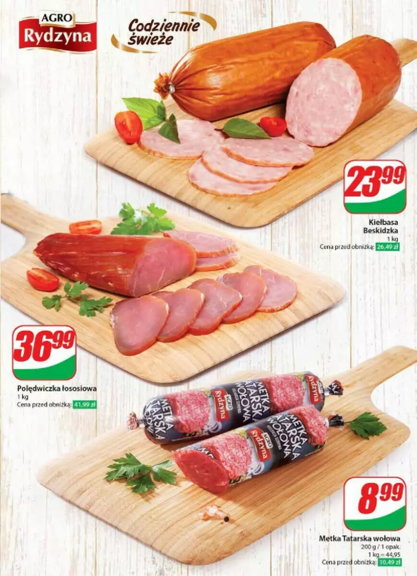 Gazetka promocyjna Dino - ważna 08.05 do 14.05.2024 - strona 25 - produkty: Kiełbasa, Metka tatarska, Sos