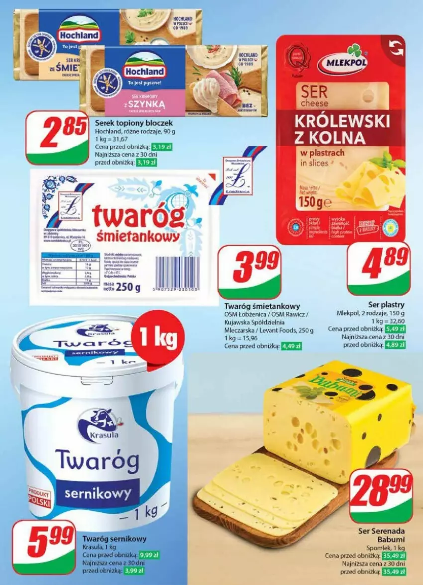 Gazetka promocyjna Dino - ważna 08.05 do 14.05.2024 - strona 31 - produkty: Królewski, Ser, Twaróg, Twaróg śmietankowy