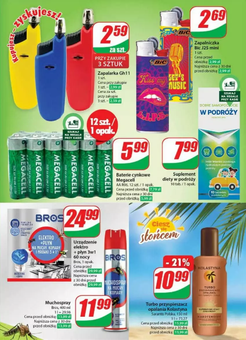 Gazetka promocyjna Dino - ważna 08.05 do 14.05.2024 - strona 55 - produkty: BIC, Cynk, Zapalarka, Zapalniczka