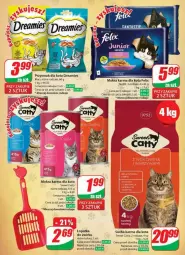 Gazetka promocyjna Dino - Gazetka - ważna od 14.05 do 14.05.2024 - strona 54 - produkty: Mokra karma, Felix, Przysmak dla kota, Sucha karma