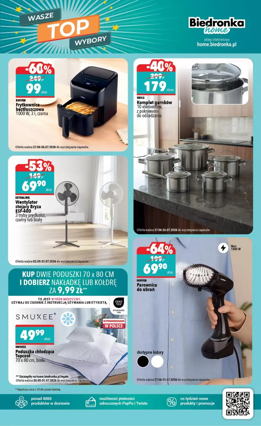 Gazetka promocyjna Biedronka - Biedronka Home - ważna 30.05 do 31.07.2026 - strona 5 - produkty: Bryza, Fa, Parownica, Top