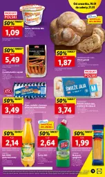 Gazetka promocyjna Lidl - GAZETKA - Gazetka - ważna od 21.01 do 21.01.2023 - strona 11 - produkty: Makaron, Sok, Ser, Jaja, PIKOK, Pilos, Spaghetti, Frankfurterki, Chleb