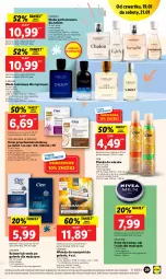 Gazetka promocyjna Lidl - GAZETKA - Gazetka - ważna od 21.01 do 21.01.2023 - strona 33 - produkty: Woda perfumowana, Nivea Men, Krem do twarzy, Bell, Perfum, Woda po goleniu, Krem przeciwzmarszczkowy, Woda toaletowa, Mars, Pianka do włosów, Woda, Nivea