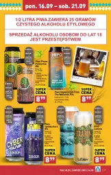 Gazetka promocyjna Aldi - Pełna oferta - Gazetka - ważna od 21.09 do 21.09.2024 - strona 19 - produkty: Piwa, Piwo, Gra, Fa