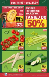 Gazetka promocyjna Aldi - Pełna oferta - Gazetka - ważna od 21.09 do 21.09.2024 - strona 2 - produkty: Warzywa, Pietruszka, Chrupki, Seler naciowy, Pomidory