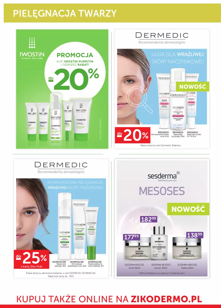 Gazetka promocyjna Ziko - 7-20.04.2022 - ważna 07.04 do 20.04.2022 - strona 8 - produkty: Dermedic, Maska, Rum, Ser, Serum, Sesderma, Sos