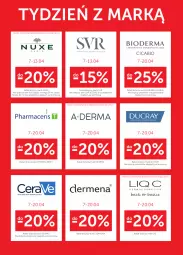 Gazetka promocyjna Ziko - 7-20.04.2022 - Gazetka - ważna od 20.04 do 20.04.2022 - strona 19 - produkty: CeraVe, SVR, Ser, Acer, Bioderma, Pharmaceris, Ducray, Dermena, Nuxe, Flora, Olej