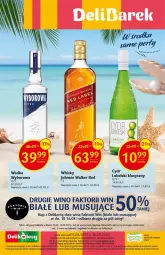 Gazetka promocyjna Delikatesy Centrum - DeliBarek DC30/31 - Gazetka - ważna od 16.08 do 16.08.2023 - strona 1 - produkty: Rum, Mus, Rama, Johnnie Walker, Wódka, Whisky, Wyborowa, Wino, Fa