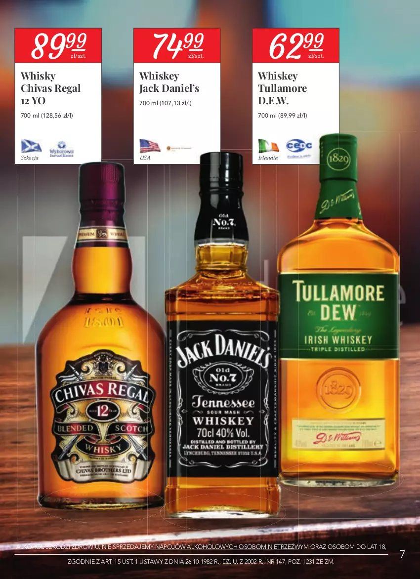 Gazetka promocyjna Stokrotka - Katalog Wiosenne inspiracje - ważna 22.04 do 26.05.2021 - strona 7 - produkty: Koc, Whiskey, Whisky