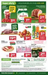 Gazetka promocyjna Stokrotka - Supermarket - Gazetka - ważna od 04.09 do 04.09.2024 - strona 32 - produkty: Piwa, Piwo, Warzywa, Ser, Por, Mus, JBL, Gra, Szynka farmerska, Telefon, Papier, Karkówka wieprzowa, O nas, Papier toaletowy, Dres, Szynka, Muszynianka, Foxy, Owoce, Woda, Wagi, Napój, Jabłka, Fa