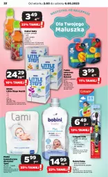 Gazetka promocyjna Netto - Artykuły spożywcze - Gazetka - ważna od 06.05 do 06.05.2023 - strona 22 - produkty: Płyn do prania, Sok, Gerber, Szczoteczka do zębów, Pasta do zębów, Płatki kosmetyczne, Dzieci, Kubuś, Colgate, Woda, Nestlé, Szczoteczka, Mleko, LG
