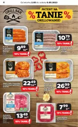 Gazetka promocyjna Netto - Artykuły spożywcze - Gazetka - ważna od 06.05 do 06.05.2023 - strona 6 - produkty: Kurczak, Tatar wołowy, Karkówka wieprzowa, Stek, Polędwiczki z kurczaka, Kiełbaski białe, Boczek, Grill