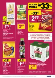 Gazetka promocyjna Aldi - ALE! CENA od Poniedziałku - Gazetka - ważna od 03.04 do 03.04.2021 - strona 33 - produkty: Piwa, Piwo, Piec, Cebula, Ser, Lajkonik, Gra, Kasztelan, Bułeczki, Chrupki, Tera, Przysnacki, Crunchips, Lorenz, Mango, Napój