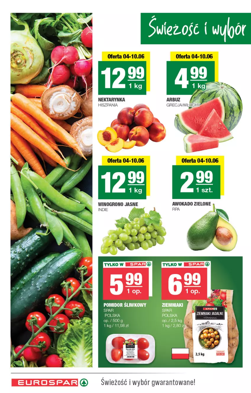 Gazetka promocyjna Spar - EuroSpar - ważna 01.06 do 11.06.2025 - strona 2 - produkty: Nektar, Nektarynka, Wino