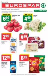 Gazetka promocyjna Spar - EuroSpar - Gazetka - ważna od 11.06 do 11.06.2025 - strona 1 - produkty: Kalafior, Chipsy, Kawa mielona, Kawa, Lody, Prima, POLMLEK, Jacobs, Pomidor malinowy, Mleko