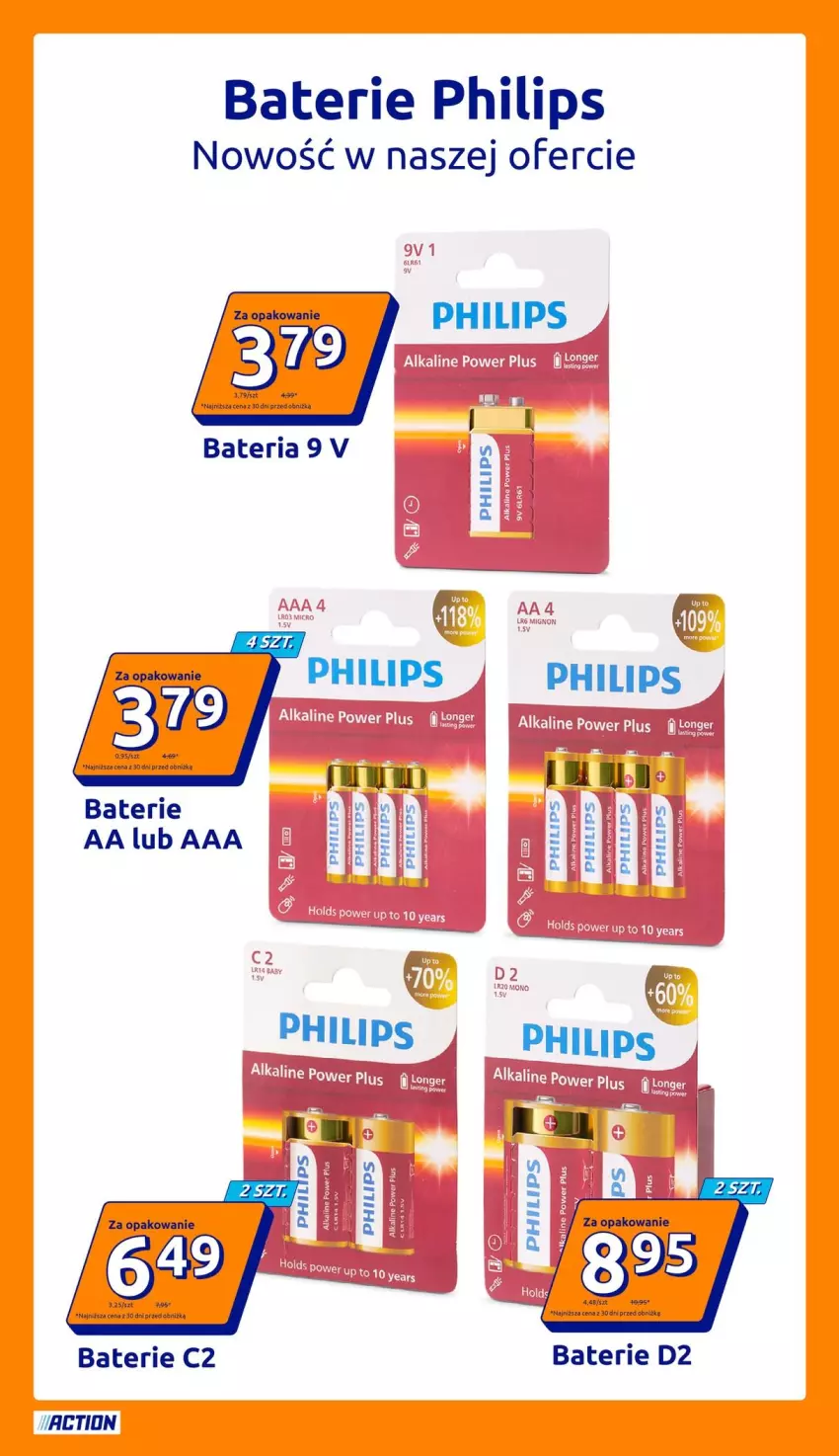 Gazetka promocyjna Action - Gazetka tydzień 29 2026 - ważna 15.07 do 21.07.2026 - strona 21 - produkty: Bateria, Philips