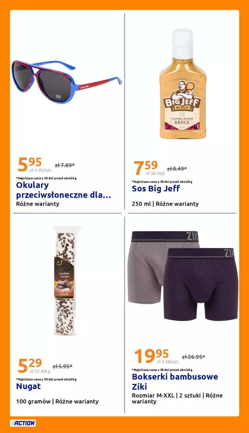 Gazetka promocyjna Action - Gazetka tydzień 29 2026 - ważna 15.07 do 21.07.2026 - strona 26 - produkty: Bokserki, Burger, Gra, Hamburger, Ser, Sos