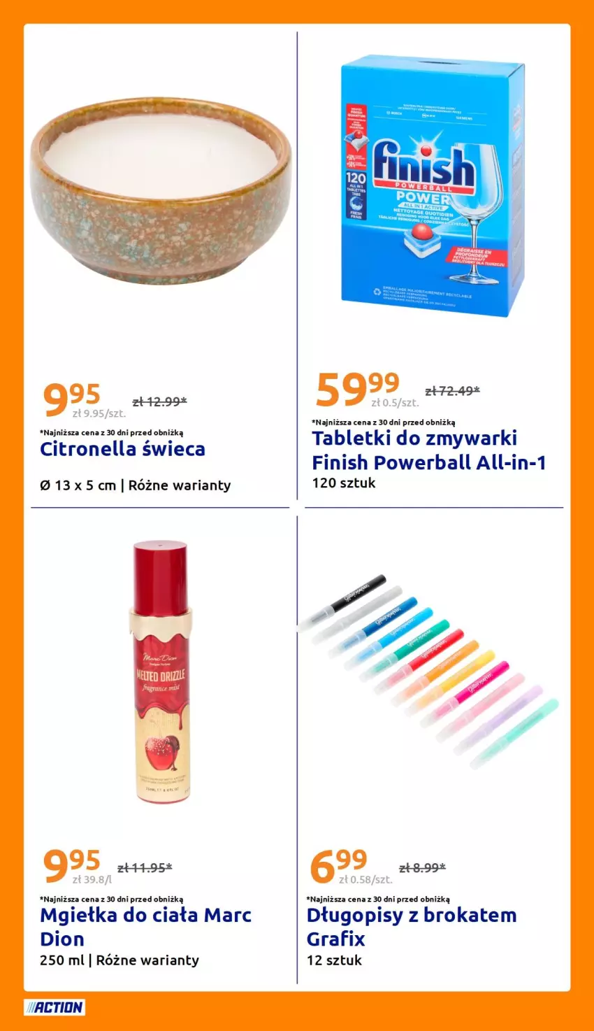Gazetka promocyjna Action - Gazetka tydzień 29 2026 - ważna 15.07 do 21.07.2026 - strona 30 - produkty: Długopis, Finish, Gra, Tablet, Tabletki do zmywarki, Zmywarki