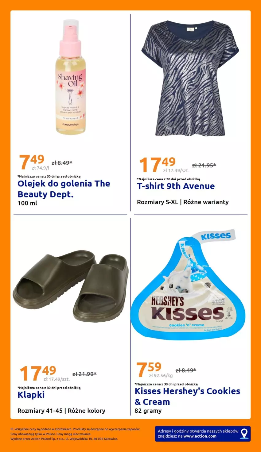 Gazetka promocyjna Action - Gazetka tydzień 29 2026 - ważna 15.07 do 21.07.2026 - strona 32 - produkty: Dres, Gra, Klapki, Olej