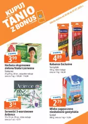 Gazetka promocyjna E Leclerc - Gazetka - ważna od 07.07 do 07.07.2025 - strona 6 - produkty: Ser, Serwetki, Tarczyński, Teekanne, Mleko zagęszczone, Kabanos, Herbata, Mleko