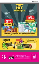 Gazetka promocyjna Netto - Od Czwartku - Gazetka - ważna od 29.05 do 29.05.2024 - strona 21 - produkty: Goplana, Ciastka, Rum, Gin, Papier, Jeżyki, Papier toaletowy, LANA, Kokos