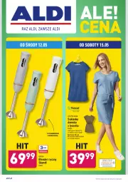 Gazetka promocyjna Aldi - Gazetka - ważna od 15.05 do 15.05.2021 - strona 1 - produkty: Blender ręczny, Blender, Pojemnik, Sukienka, Fa