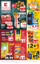Gazetka promocyjna Kaufland - OFERTA TYGODNIA - Gazetka - ważna od 11.08 do 11.08.2021 - strona 1 - produkty: Tchibo, Makaron, Gra, 7up, Proszek do prania, Karkówka wieprzowa, Friskies, Mirinda, Kawa mielona, Kawa, Ziemniaki, Tarczyński, Pepsi, Vizir, Schauma, Napój gazowany, Tchibo Family, Kabanos, Barilla, Napój, Sucha karma, Mleko, Fa