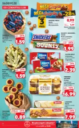 Gazetka promocyjna Kaufland - OFERTA TYGODNIA - Gazetka - ważna od 11.08 do 11.08.2021 - strona 28 - produkty: Piec, Ciastka, Gra, Cukier, Rama, Praliny, Bounty, Ferrero Rocher, Tera, Snickers, Wafle, Grześki, Czekolada, Mars, Rurki, Isana, Ferrero, Baton, Cukierki, Michałki