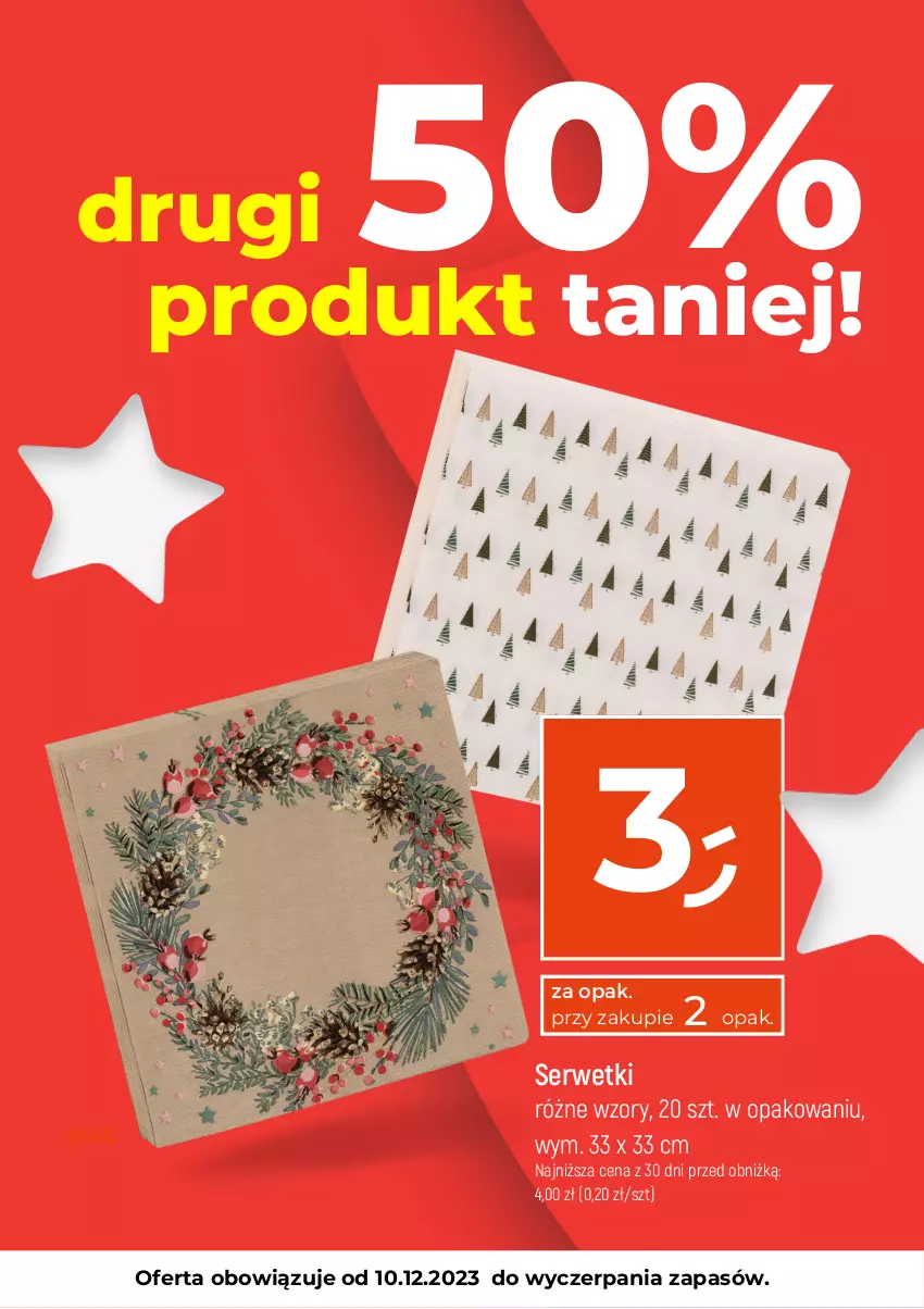 Gazetka promocyjna Dealz - NAJTAŃSZE ŚWIĘTA! - ważna 08.12 do 10.12.2023 - strona 13 - produkty: Ser, Serwetki