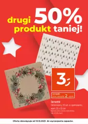 Gazetka promocyjna Dealz - NAJTAŃSZE ŚWIĘTA! - Gazetka - ważna od 10.12 do 10.12.2023 - strona 13 - produkty: Ser, Serwetki