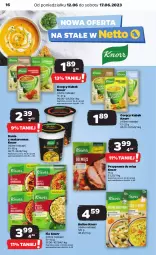 Gazetka promocyjna Netto - Artykuły spożywcze - Gazetka - ważna od 17.06 do 17.06.2023 - strona 16 - produkty: Makaron, Bulion, Lion, Kubek, Knorr
