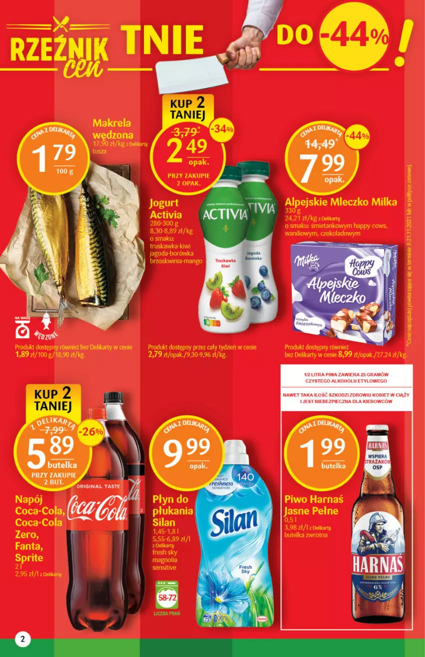 Gazetka promocyjna Delikatesy Centrum - Gazetka DC03 - ważna 20.01 do 26.01.2022 - strona 2 - produkty: Gra, Kiwi, Piec, Piwa