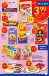 Gazetka promocyjna Delikatesy Centrum - Gazetka DC03 - Gazetka - ważna od 26.01 do 26.01.2022 - strona 21 - produkty: Ciastka, Ser, Lajkonik, Kisiel, Słodka Chwila, Kawa, Wafle, Lion, Galaretka, Baton, Deser, Gala, Kakao, Budyń, Milka