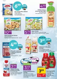 Gazetka promocyjna Stokrotka - Stokrotka Express - Gazetka - ważna od 18.01 do 18.01.2023 - strona 2 - produkty: Mozzarella, Ketchup, Makaron, Ser, Zupa, Serek, Morliny, Kotlin, Chleb tostowy, Dan Cake, Napój mleczny, Galbani, Chleb, Napój, Olma, Hortex, LG