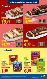 Gazetka promocyjna Lidl - GAZETKA - Gazetka - ważna od 21.01 do 21.01.2026 - strona 53 - produkty: Torebka, Ser, Jeżyki, Kosz, Lion, Loyd, Herbata