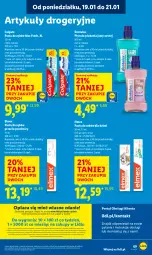 Gazetka promocyjna Lidl - GAZETKA - Gazetka - ważna od 21.01 do 21.01.2026 - strona 69 - produkty: Por, Gra, Płyn do płukania jamy ustnej, Pasta do zębów, Portal, Laur, Płyn do płukania, Mola, Dzieci, Elmex, Colgate, LG