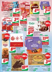 Gazetka promocyjna Dino - Gazetka 50 - Gazetka - ważna od 19.12 do 19.12.2023 - strona 3 - produkty: Kit Kat, Herbatniki Petit Beurre, Jutrzenka, Deliss, Wafle, Czekolada mleczna, Herbatniki, Mleczko, Czekolada, Baton, Haribo, Milka, Fa