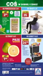 Gazetka promocyjna Aldi - Katalog Moda i Dom - Gazetka - ważna od 08.01 do 08.01.2022 - strona 16 - produkty: Por, Parówki, Klej, O Bag, O nas, Parówki z indyka, Pomelo, Torba, Biuro