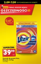 Gazetka promocyjna Biedronka - Od Poniedziałku - Gazetka - ważna od 07.09 do 07.09.2024 - strona 14 - produkty: Ser, Proszek do prania, Vizir