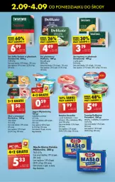 Gazetka promocyjna Biedronka - Od Poniedziałku - Gazetka - ważna od 07.09 do 07.09.2024 - strona 41 - produkty: Top, Sos, Ser, Gra, Salami, Twaróg, Jogurt, Twaróg delikatny, Ser pleśniowy, Gouda, Masło, Mleko