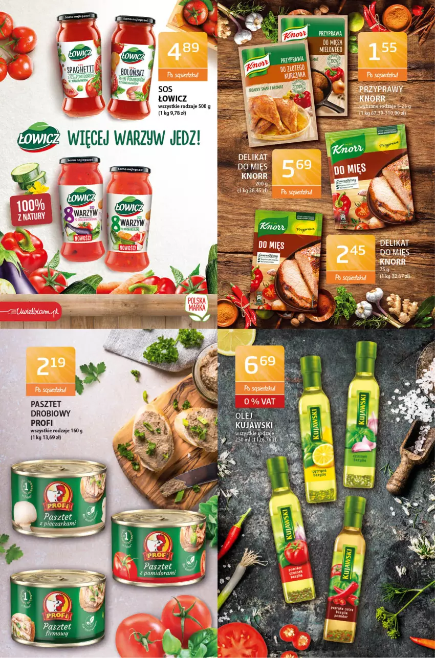 Gazetka promocyjna ABC - Gazetka - ważna 22.04 do 05.05.2022 - strona 3 - produkty: Knorr, Kujawski, Piec, Pieczarka, Przyprawy