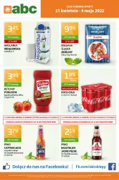 Gazetka promocyjna ABC - Gazetka - Gazetka - ważna od 05.05 do 05.05.2022 - strona 1 - produkty: Piwo, Ketchup, Maślanka, Kasztelan, O nas, Morliny, Pudliszki, Kiełbasa, Captain Jack, Kiełbasa śląska, Fa