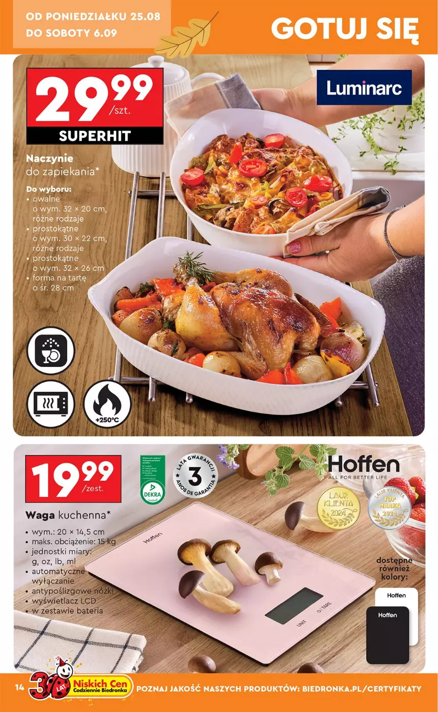 Gazetka promocyjna Biedronka - Okazje Tygodnia - ważna 25.08 do 06.09.2025 - strona 18 - produkty: Waga