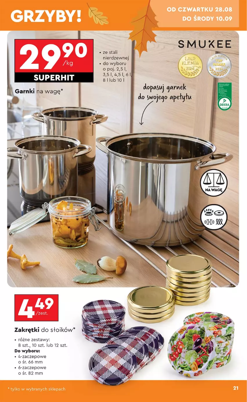 Gazetka promocyjna Biedronka - Okazje Tygodnia - ważna 25.08 do 06.09.2025 - strona 25 - produkty: Garnek