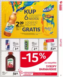 Gazetka promocyjna Selgros - Extra Oferta - Gazetka - ważna od 31.07 do 31.07.2021 - strona 23 - produkty: Sok, Napój energetyczny, Red Bull, Napoje, Tiger, Syrop, Syropy, Napój, Nestea, Herbapol, LG